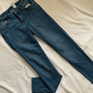 Denim super skinny pants